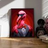 Malowanie Po Numerach Zestaw Flamingo Adwokat 40x50